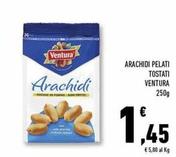 Offerta per Ventura - Arachidi Pelati Tostati a 1,45€ in Conad Superstore