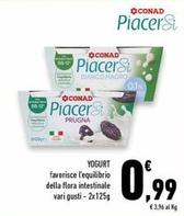 Offerta per Conad Piacersi - Yogurt a 0,99€ in Conad Superstore