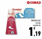 Offerta per Conad - Proteggi Slip a 1,19€ in Conad Superstore