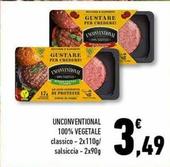 Offerta per Unconventional 100% Vegetale a 3,49€ in Conad Superstore
