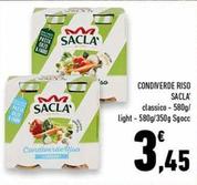Offerta per Saclà - Condiverde Riso a 3,45€ in Conad Superstore