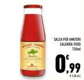 Offerta per Calabria Food - Salsa Per Amatori a 0,99€ in Conad Superstore