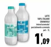 Offerta per Granarolo - Latte 100% Italiano a 1,09€ in Conad Superstore