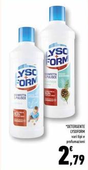Offerta per Lysoform - Detergente a 2,79€ in Conad Superstore