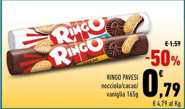 Offerta per Pavesi - Ringo a 0,79€ in Margherita Conad