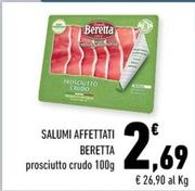 Offerta per Beretta - Salumi Affettati a 2,69€ in Margherita Conad