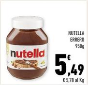 Offerta per Ferrero - Nutella a 5,49€ in Margherita Conad
