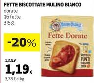 Offerta per Mulino Bianco - Fette Biscottate a 1,19€ in Ipercoop