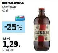 Offerta per Ichnusa - Birra a 1,29€ in Ipercoop