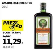 Offerta per Jagermeister - Amaro a 11,29€ in Ipercoop