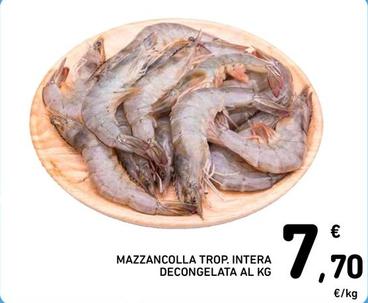 Offerta per Mazzancolla Trop. Intera Decongelata a 7,7€ in Spazio Conad
