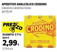 Offerta per Crodino - Aperitivo Analcolico a 2,99€ in Ipercoop