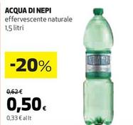 Offerta per Acqua Di Nepi - Effervescente Naturale a 0,5€ in Coop