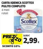 Offerta per Scottex - Carta Igienica Pulito Completo a 2,99€ in Ipercoop