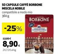 Offerta per Caffe Borbone - 50 Capsule Miscela Nobile a 8,9€ in Coop