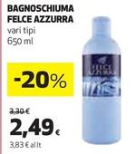 Offerta per Felce Azzurra - Bagnoschiuma a 2,49€ in Coop
