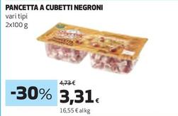 Offerta per Negroni - Pancetta A Cubetti a 3,31€ in Coop