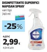 Offerta per Napisan - Disinfettante Superfici Spray a 2,99€ in Coop