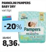 Offerta per Pampers - Pannolini Baby Dry a 8,36€ in Coop