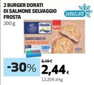 Offerta per Frosta - 2 Burger Dorati Di Salmone Selvaggio a 2,44€ in Coop