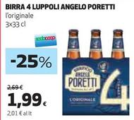 Offerta per Angelo Poretti - Birra 4 Luppoli a 1,99€ in Coop