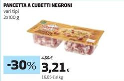Offerta per Negroni - Pancetta A Cubetti a 3,21€ in Coop