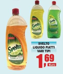 Offerta per Svelto - Liquido Piatti a 1,69€ in Quadrifoglio Commerciale