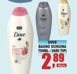 Offerta per Dove - Bagno Schiuma a 2,89€ in Quadrifoglio Commerciale