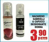 Offerta per Nazareno Gabrielli & Capucci Deodorante Donna a 3,9€ in Quadrifoglio Commerciale