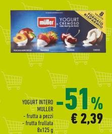 Offerta per Muller - Yogurt Intero a 2,39€ in Conad