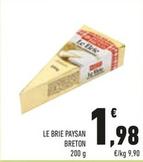 Offerta per Paysan Breton - Le Brie a 1,98€ in Conad
