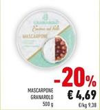 Offerta per Granarolo - Mascarpone a 4,69€ in Conad