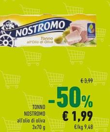 Offerta per Nostromo - Tonno a 1,99€ in Conad