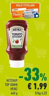 Offerta per Heinz - Ketchup Top Down a 1,99€ in Conad