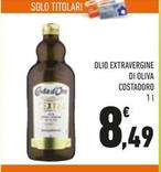 Offerta per Costa D'oro - Olio Extravergine Di Oliva a 8,49€ in Conad