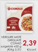 Offerta per Conad - Verdure Miste Grigliate  a 2,39€ in Conad