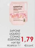 Offerta per Conad Essentiae - Sapone Liquido a 1,79€ in Conad