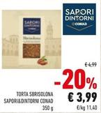 Offerta per Conad - Torta Sbrisolona Sapori&Dintorni  a 3,99€ in Conad