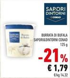 Offerta per Conad - Burrata Di Bufala Sapori&Dintorni  a 1,79€ in Conad