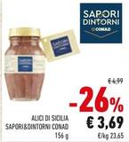 Offerta per Conad - Alici Di Sicilia Sapori&Dintorni  a 3,69€ in Conad