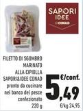 Offerta per Conad - Filetto Di Sgombro Marinato Alla Cipiolla Sapori&Idee  a 5,49€ in Conad