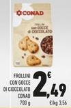 Offerta per Conad - Frollini Con Gocce Di Cioccolato  a 2,49€ in Conad