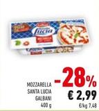 Offerta per Galbani - Mozzarella Santa Lucia a 2,99€ in Conad
