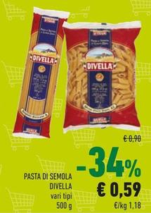Offerta per Divella - Pasta Di Semola a 0,59€ in Conad