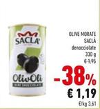 Offerta per Saclà - Olive Morate a 1,19€ in Conad