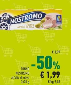 Offerta per Nostromo - Tonno a 1,99€ in Conad