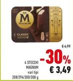 Offerta per Algida - 4 Stecchi Magnum a 3,49€ in Conad