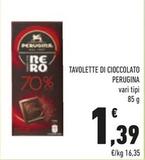 Offerta per Perugina - Tavolette Di Cioccolato a 1,39€ in Conad