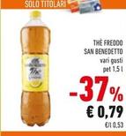 Offerta per San Benedetto - The Freddo a 0,79€ in Conad