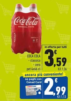 Offerta per Coca Cola - Classica a 3,59€ in Conad